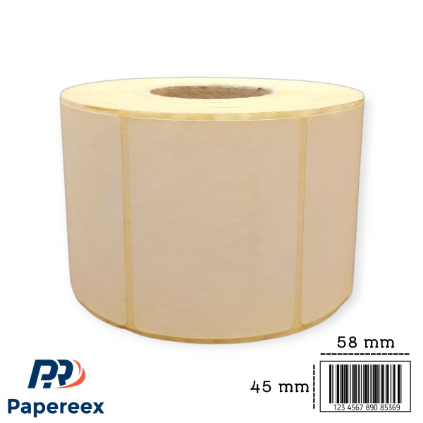 Etiquette code barre 45*58 mm
